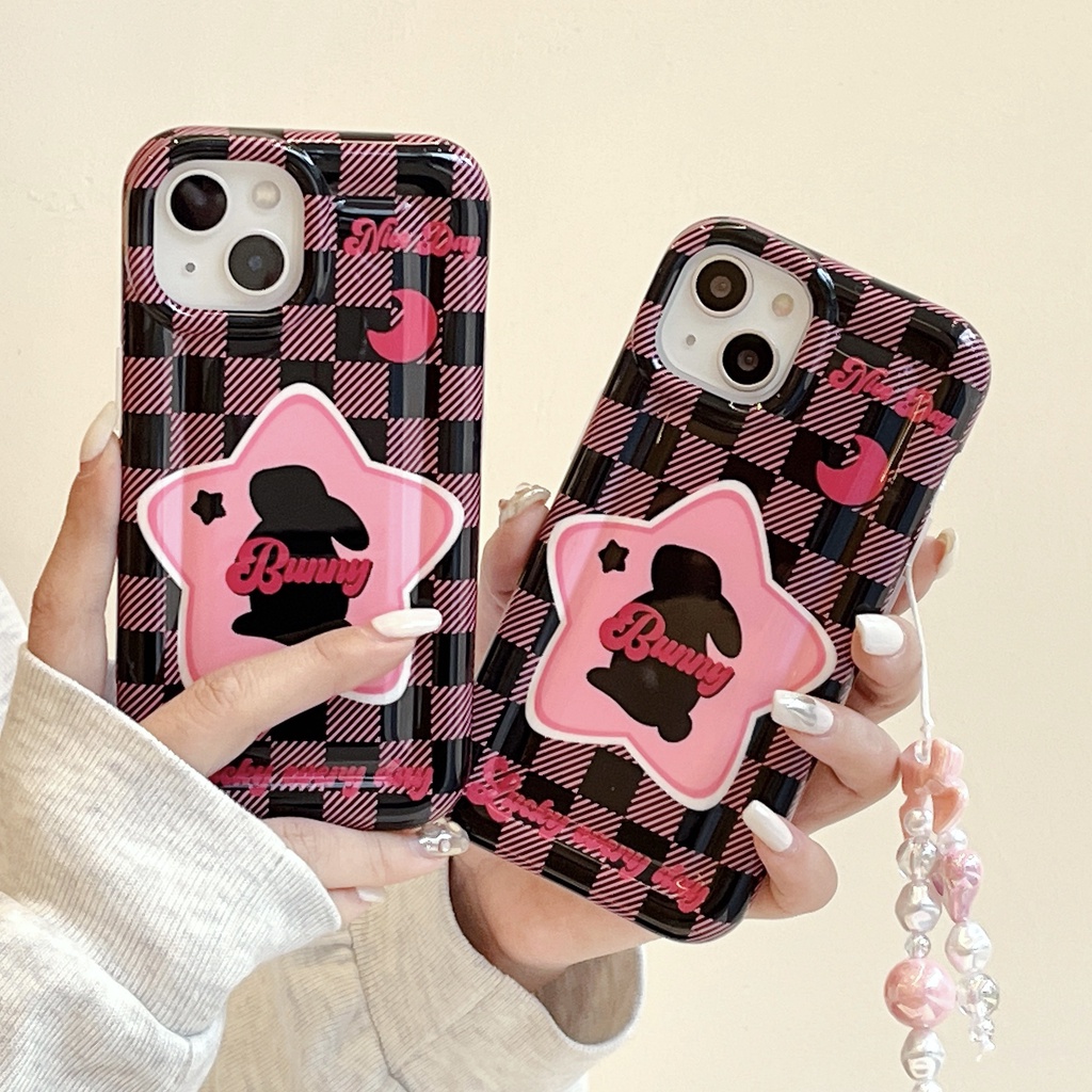 Ốp Điện Thoại IMD Mềm Chống Sốc Có Dây Đeo Cho IPhone 14 13 12 11 Pro Max