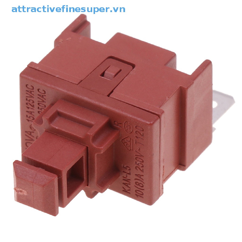 1 Công Tắc Tự Khóa KAN-L5 2Pin 7.5A 250VAC Cho Máy Hút Bụi