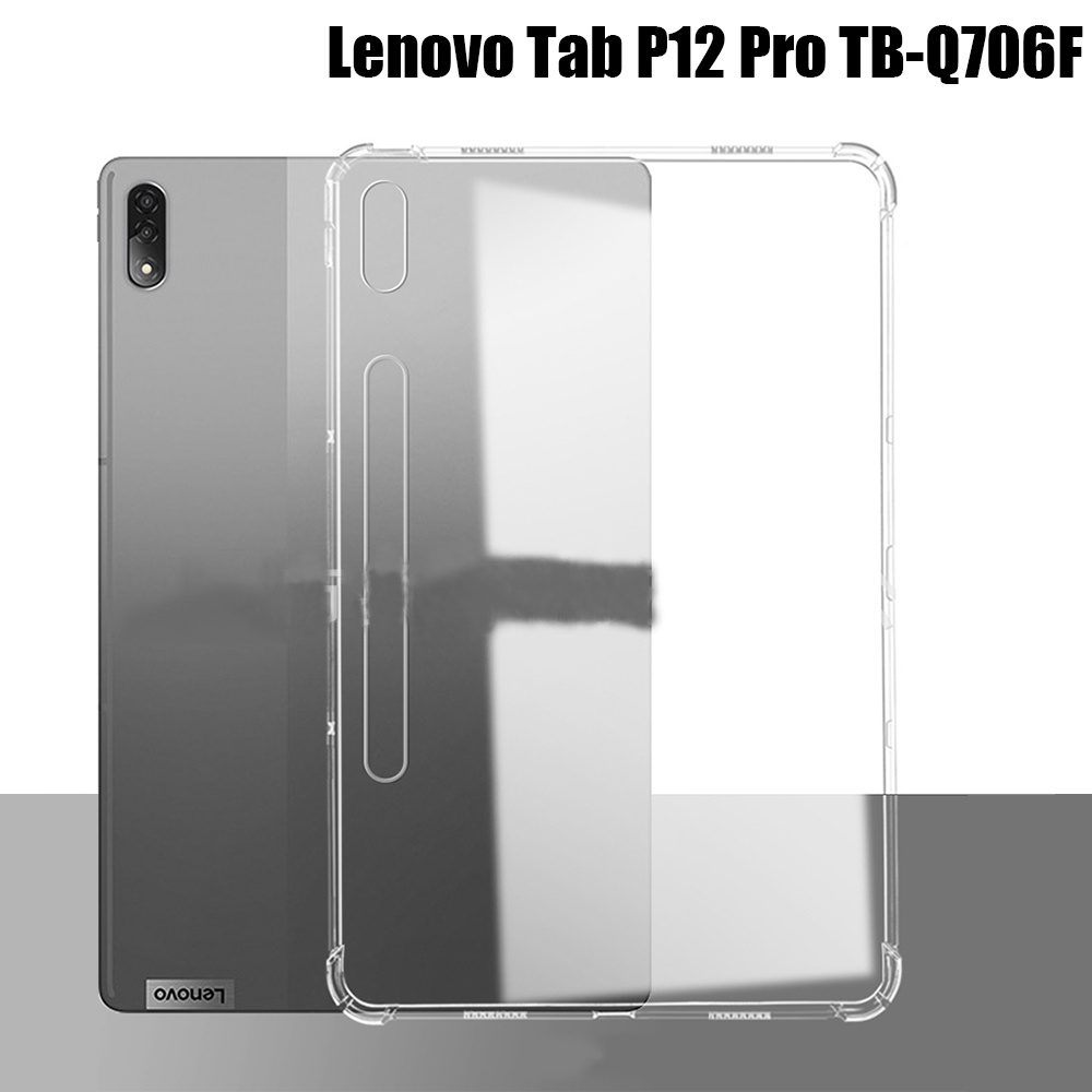 Ốp Máy Tính Bảng Silicon Mềm Có Giá Đỡ Bảo Vệ Cho Lenovo Tab P12 Pro TB-Q706F 12.6 '' Xiaoxin Pad Pro 12.6