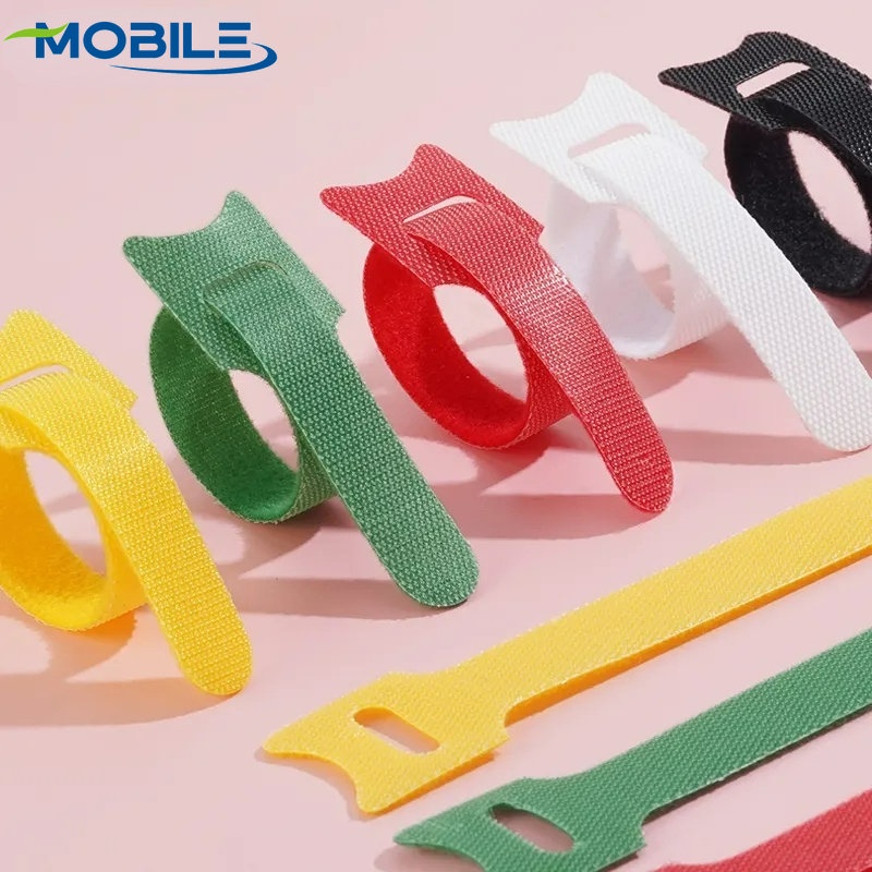 Bộ 30 Dây Quấn Dây Cáp Tự Dính Có Thể Tái Sử Dụng Tiện Lợi