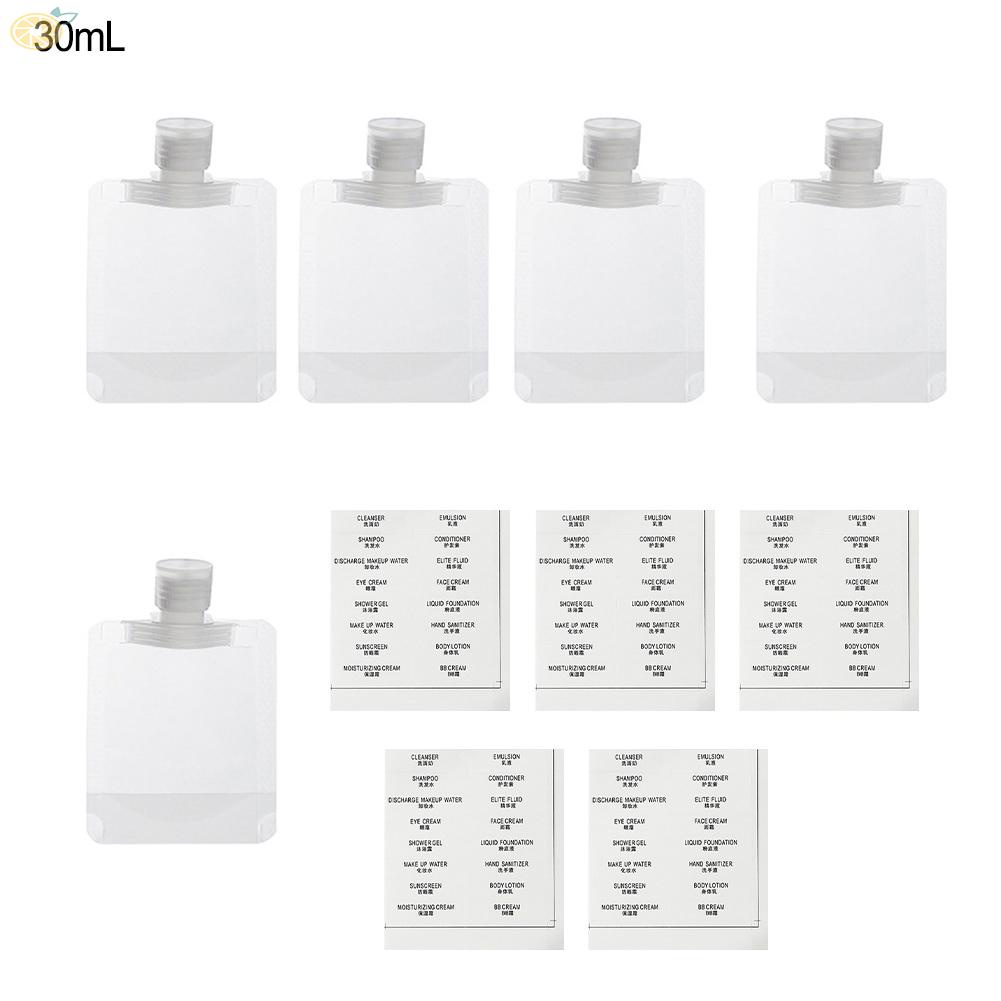 【VARSTR】Makeup Packing Bag Antiaging Odorless White Transparent Storage Supplies