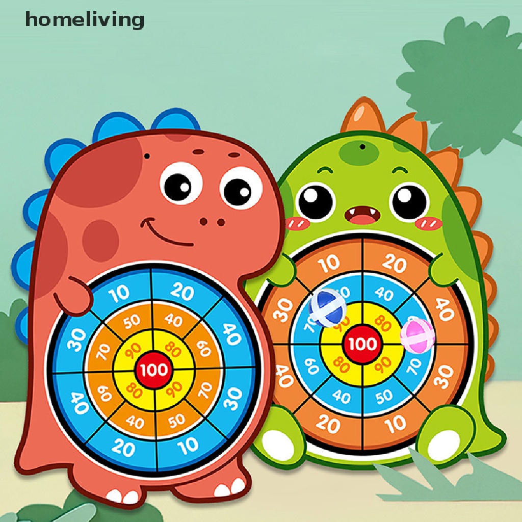 1 Bộ Đồ Chơi Phi Tiêu Dính Bóng Vui Nhộn Dành Cho Trẻ