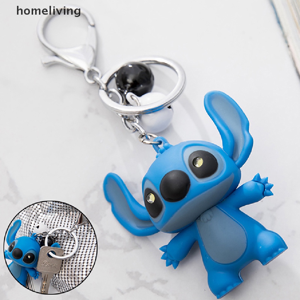 1 Móc Khóa Hình Stitch Hoạt Hình Phát Sáng Trong Đêm