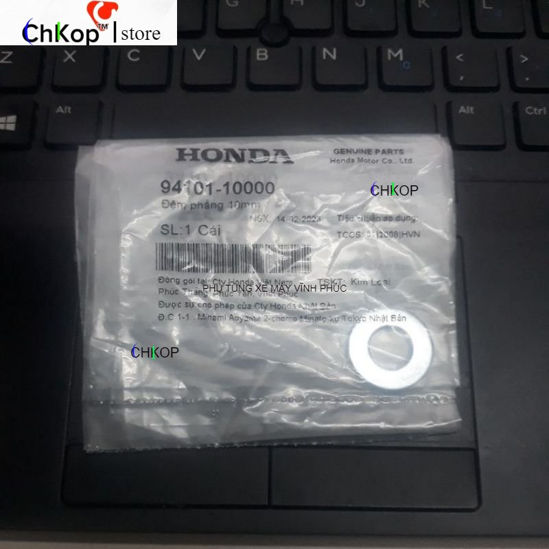 Đệm lông đền phuộc, giảm sóc sau xe DREAM, WAVE, FUTURE zin 10mm