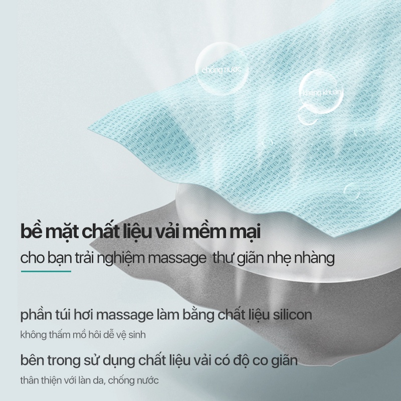 Máy Massage Đầu PHILIPS 1321-ôm trọn vùng đầu 360⁰, túi hơi tuần hoàn massage 6 vùng