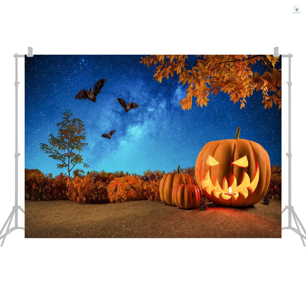 Phông Nền Chụp Ảnh Chủ Đề Halloween Kích Thước 2.1 * 1.5m / 7 * 5ft