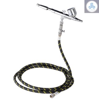 KKmoon Professional Gravity Feed Airbrush Set with Hose for Art Painting Tattoo Spray Model Air Brush Nail Tool 0.2mm 0.3mm 0.5mm 7cc