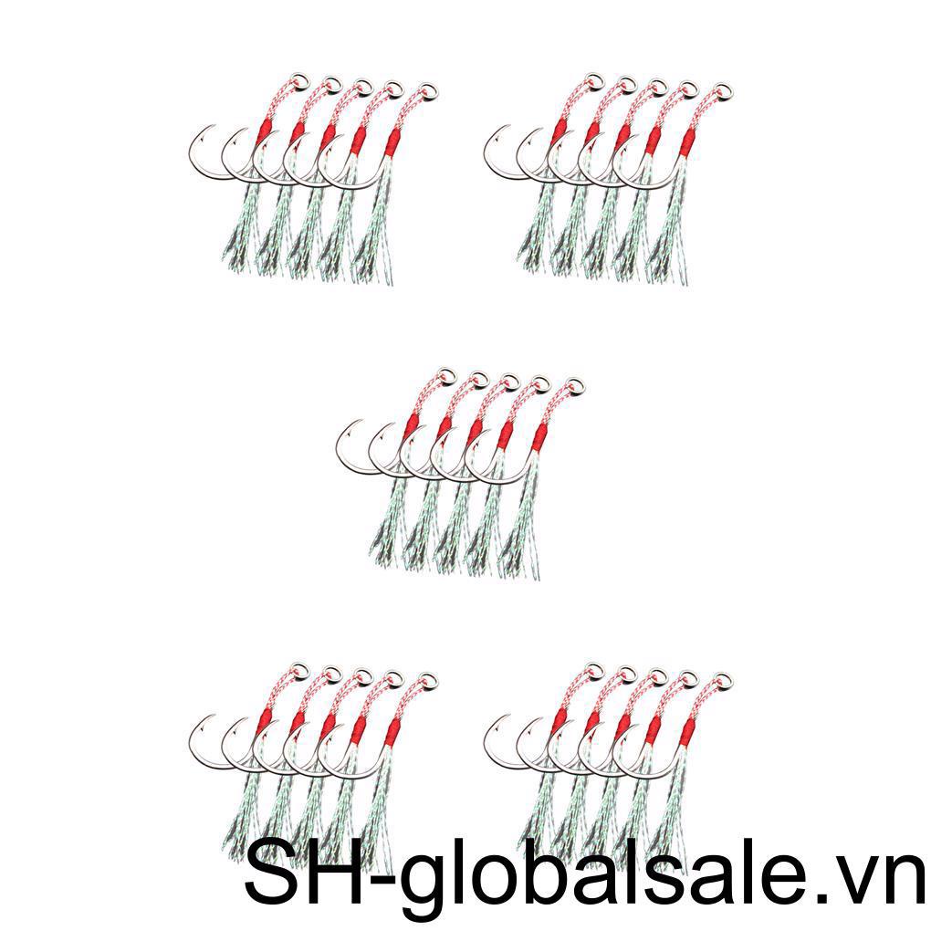 1 / 2 / 3 / 5 Móc Câu Cá Hỗ Trợ Độ Bền Cao