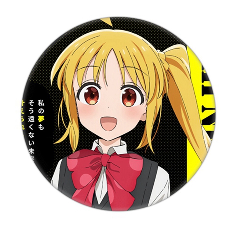 Ygt Huy Hiệu Cài Áo Ba Lô Hóa Trang Nhân Vật Anime BOCCHI THE ROCK Hitori Gotoh Nijika Ijichi