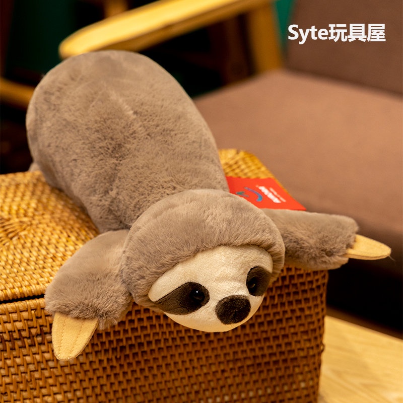 Dễ Thương Thú Nhồi Bông Hình Cá Sấu / Cáo / Gấu Trúc Bằng cotton Mềm Mại Đáng Yêu Cho Bé Gái
