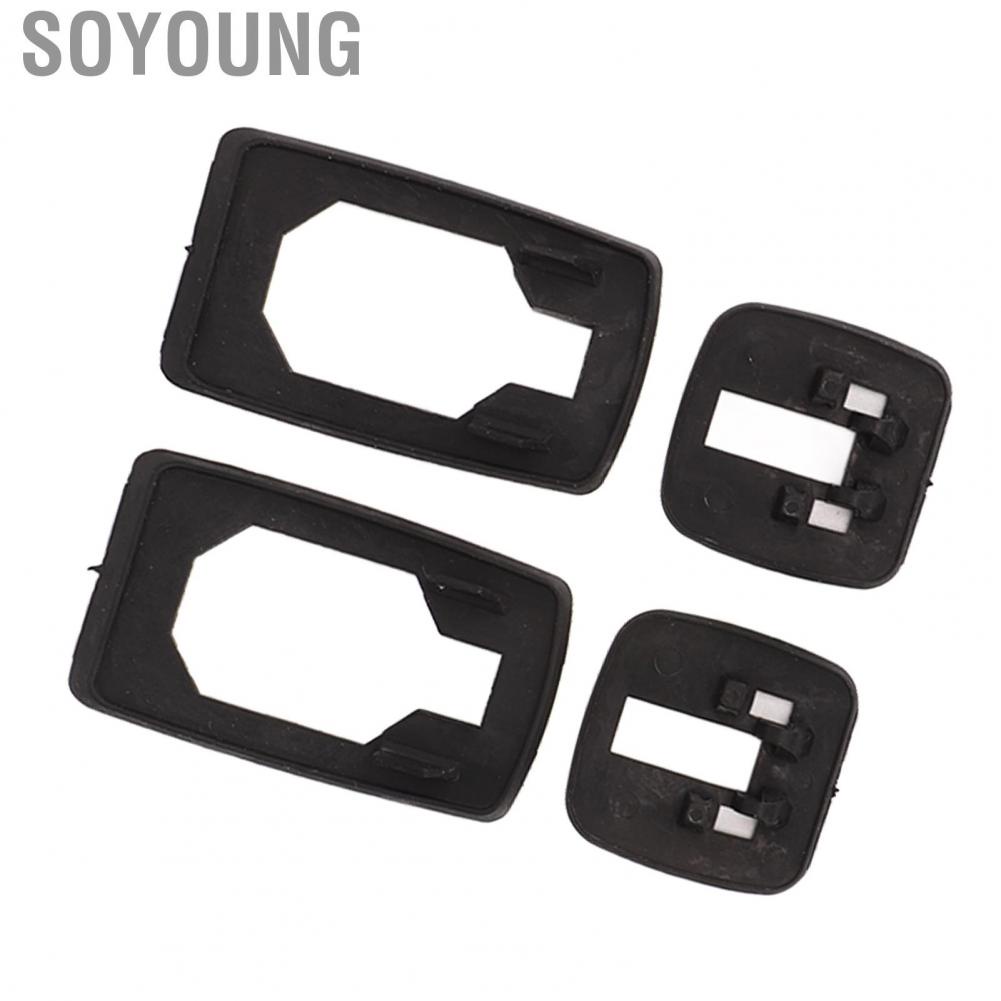 Soyoung Door Handle Gasket  Set 4PCS Front Rear Left Right for III 3 Vehicle