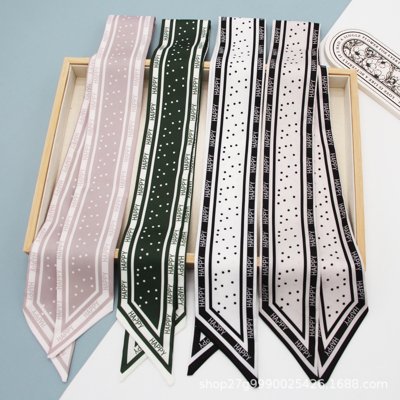 Băng Đô Cài Tóc Dài Đính Nơ Đa Năng Dễ Thương