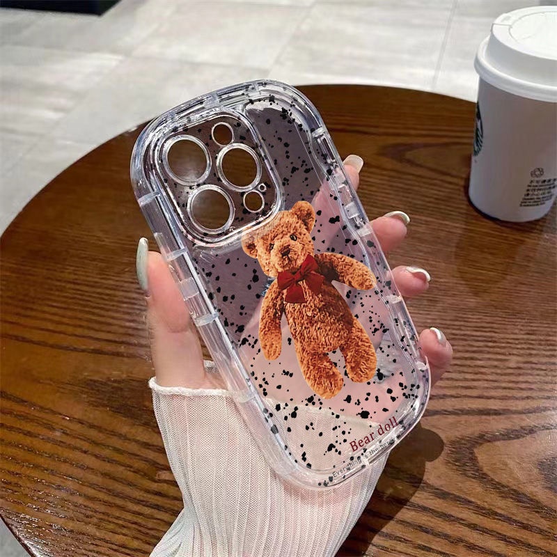 ✅Ốp Điện Thoại Dẻo Trong Suốt Họa Tiết Chú Gấu Muppet Dễ Thương Chống Sốc Cho Iphone14 / xr7 / 12 / 11 138p xs 5QZ0 Promax