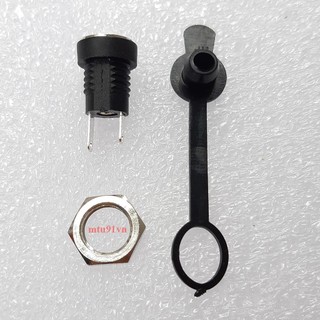 Combo 5-10 Jack sạc DC-022B chuẩn 5.5mm x 2.1mm (Jack DC Có cao su chống nước)