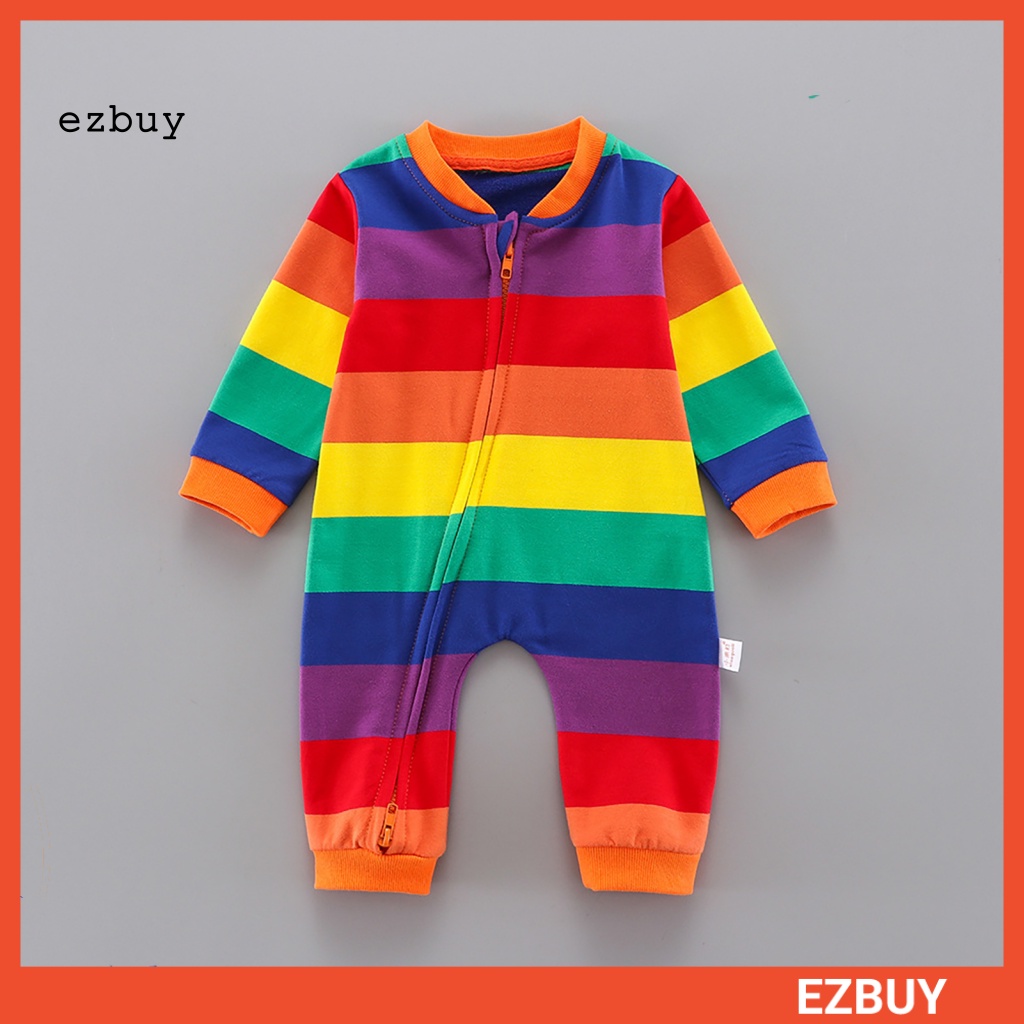 Bộ Áo Liền Quần Bằng Cotton Thân Thiện Với Da Nhiều Màu Sắc Dành Cho Bé Trai Gái