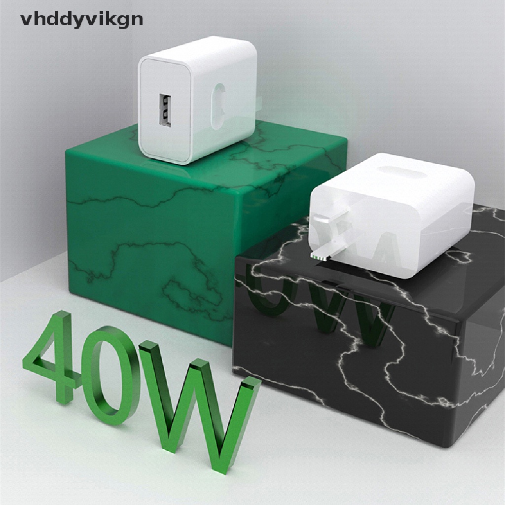 Củ Sạc Nhanh USB Type-C 40W 5A Cho Huawei Mate40 P30 P20 P9 HONOR