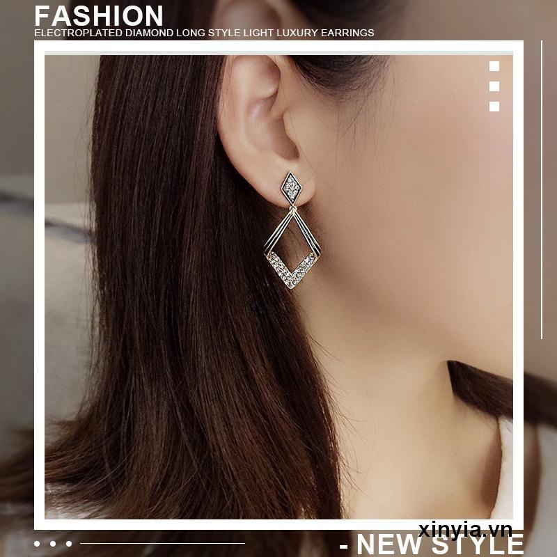 Bông Tai Mạ Bạc 925 Thời Trang 2023 Dành Cho Nữ