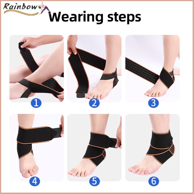 Đai Silicone Bảo Vệ Mắt Cá Chân Chống Trượt Chống Bong Gân Khi Chơi Thể Thao