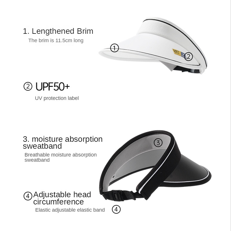 Nón Vành Rộng Chống Tia UV UPF50 + Có Thể Điều Chỉnh Dành Cho Nữ