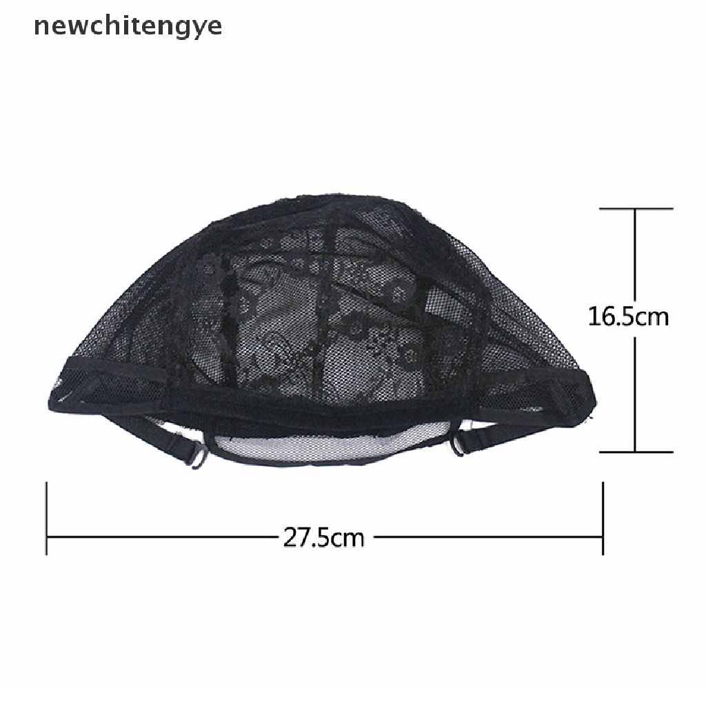 Mũ Lưới Trùm Tóc Giả Toàn Diện Có Dây Điều Chỉnh Được