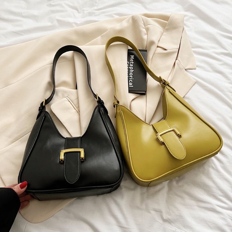 Túi Đeo Vai Bằng Da Cao Cấp Phong Cách Pháp Thời Trang Cho Nữ