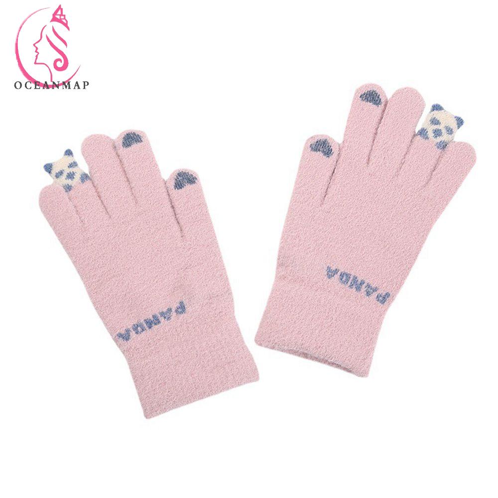 Găng tay lái xe mềm mại co giãn thoáng khí có thể dùng màn hình cảm ứng cho nữ