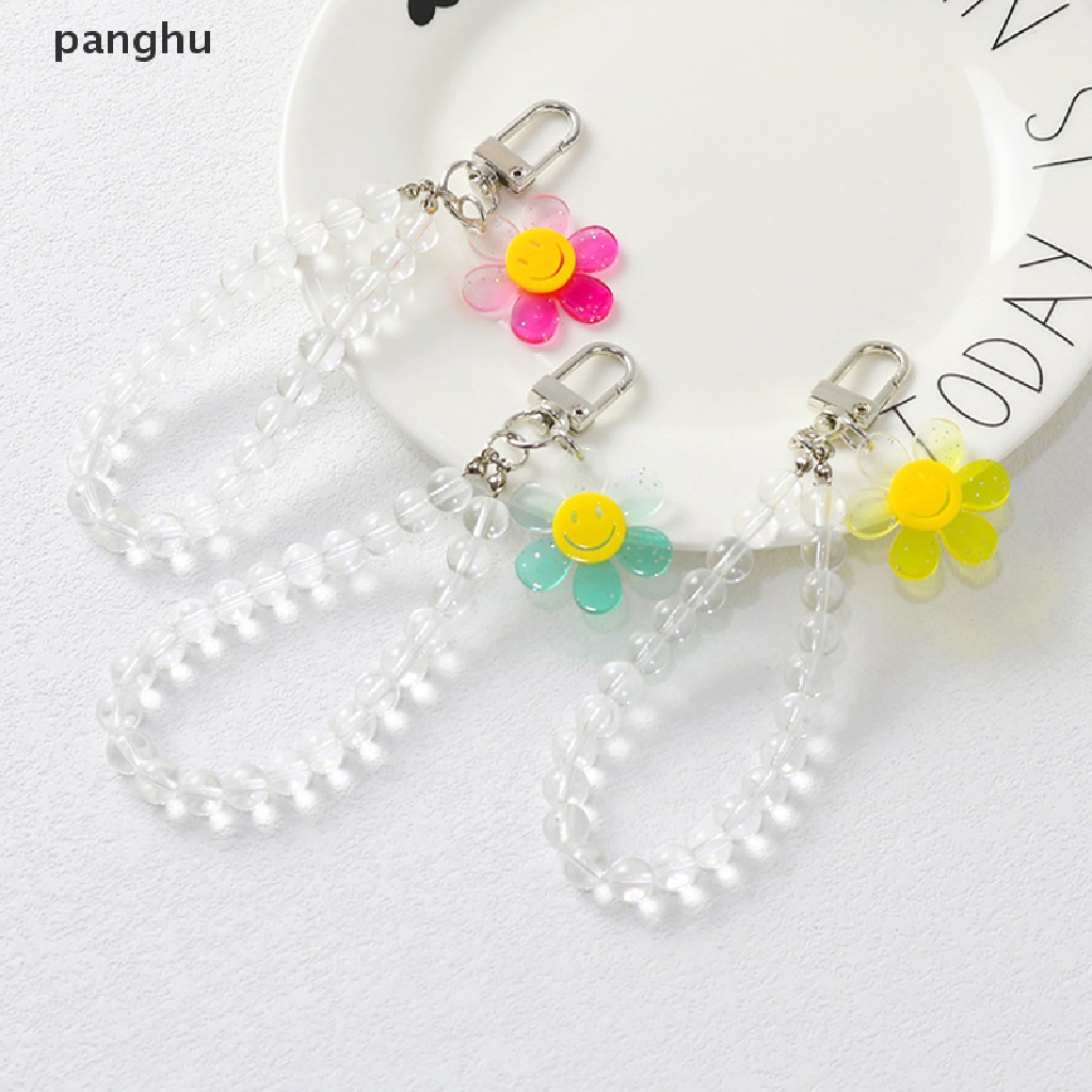 1 Móc Khóa Hình Hoa Hướng Dương Mặt Cười Cười Dễ Thương