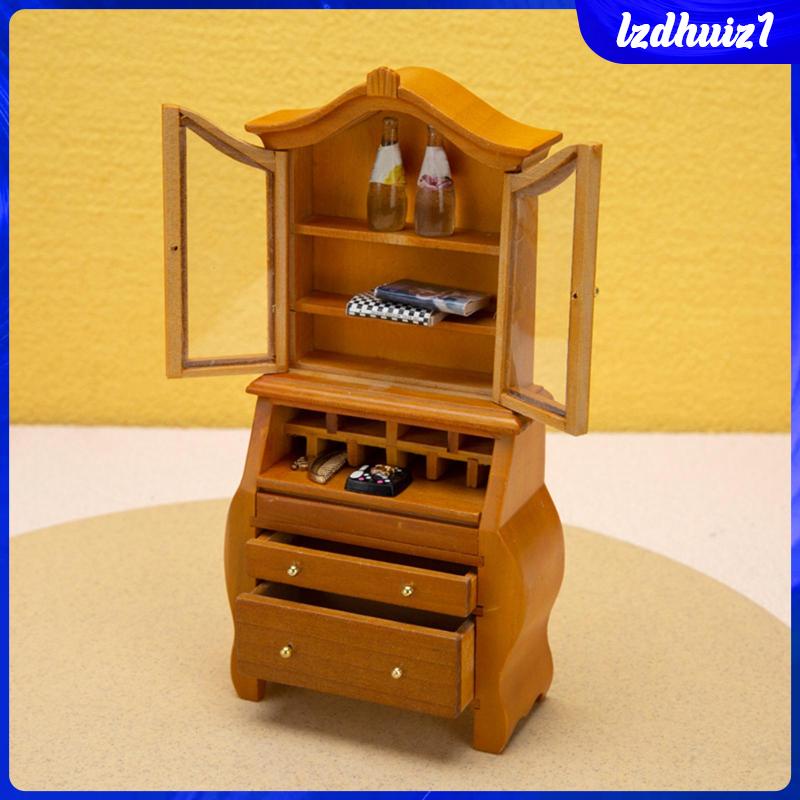 Tủ Trưng Bày Sách Tỉ Lệ 1: 12 Dành Cho Nhà Búp Bê