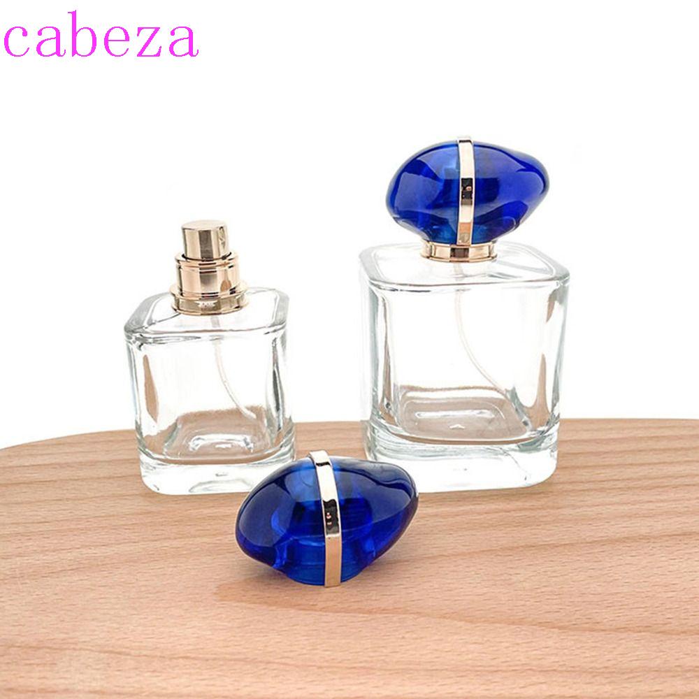 Chai Thủy Tinh Rỗng Hình Vuông Đựng Nước Hoa Sang Trọng