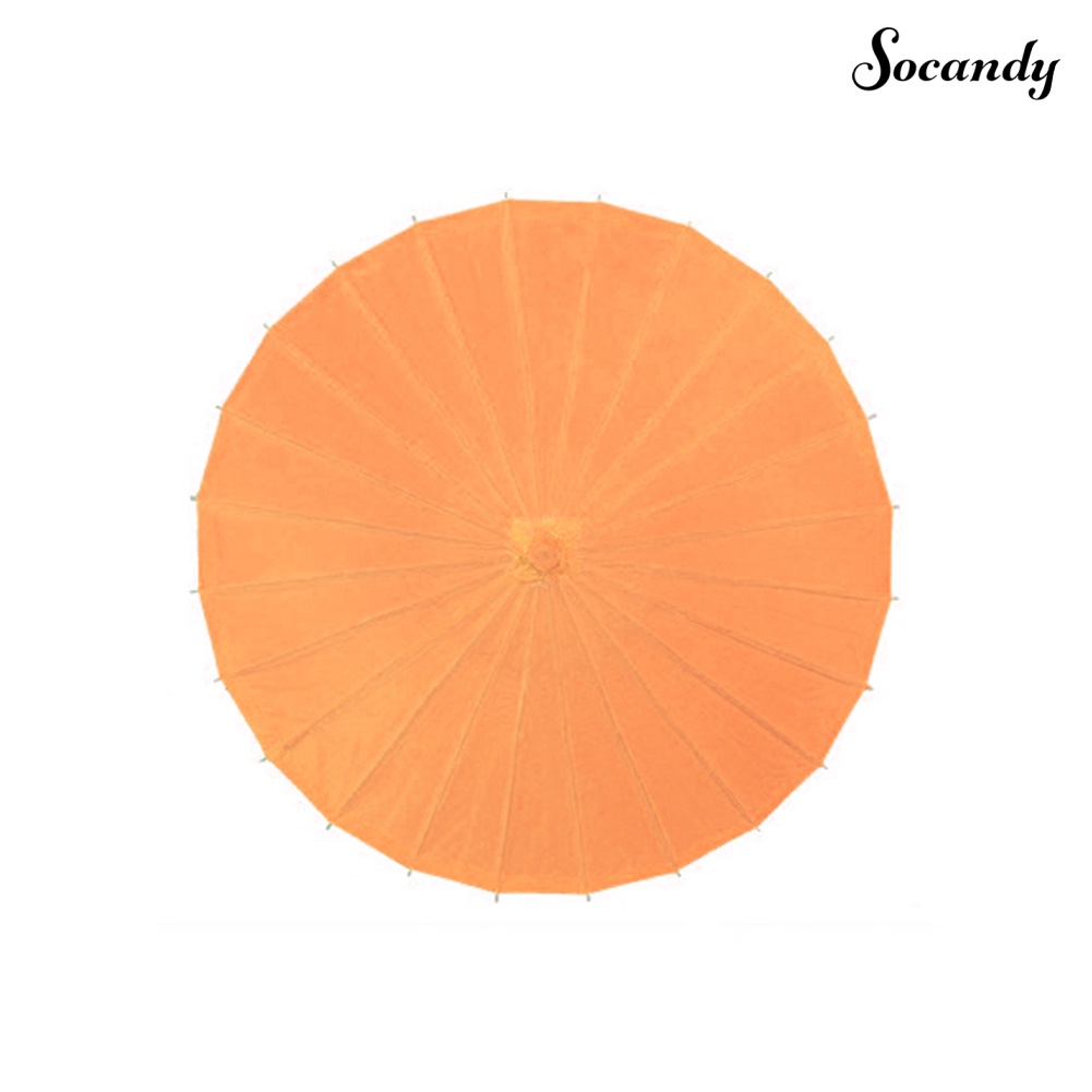 Dù Giấy Trơn Cổ Điển Trung Hoa Dùng Trang Trí / Làm Đạo Cụ Múa Parasol DIY