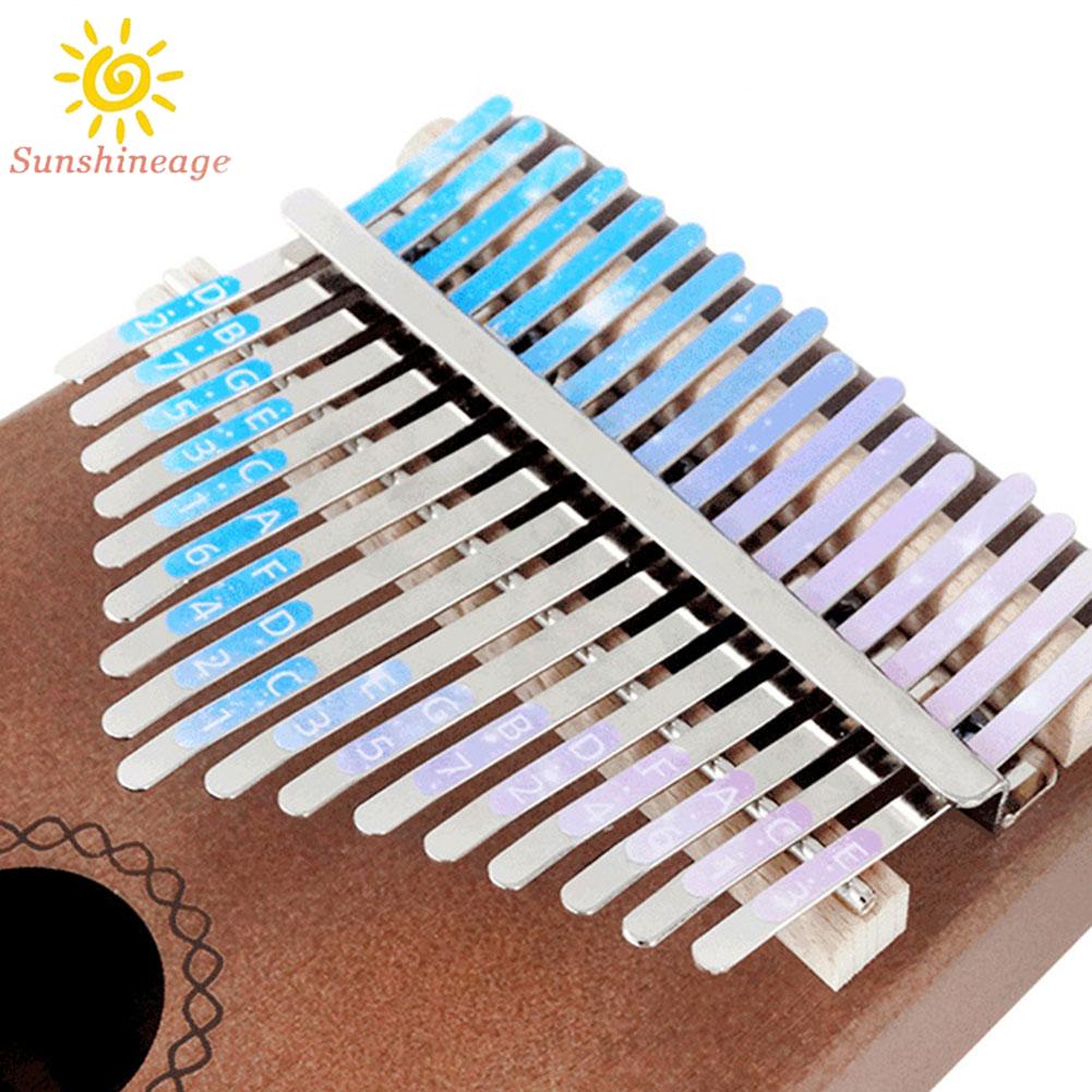 Đàn Kalimba 17 Phím Dán Ghi Chú Cho Người Mới Bắt Đầu