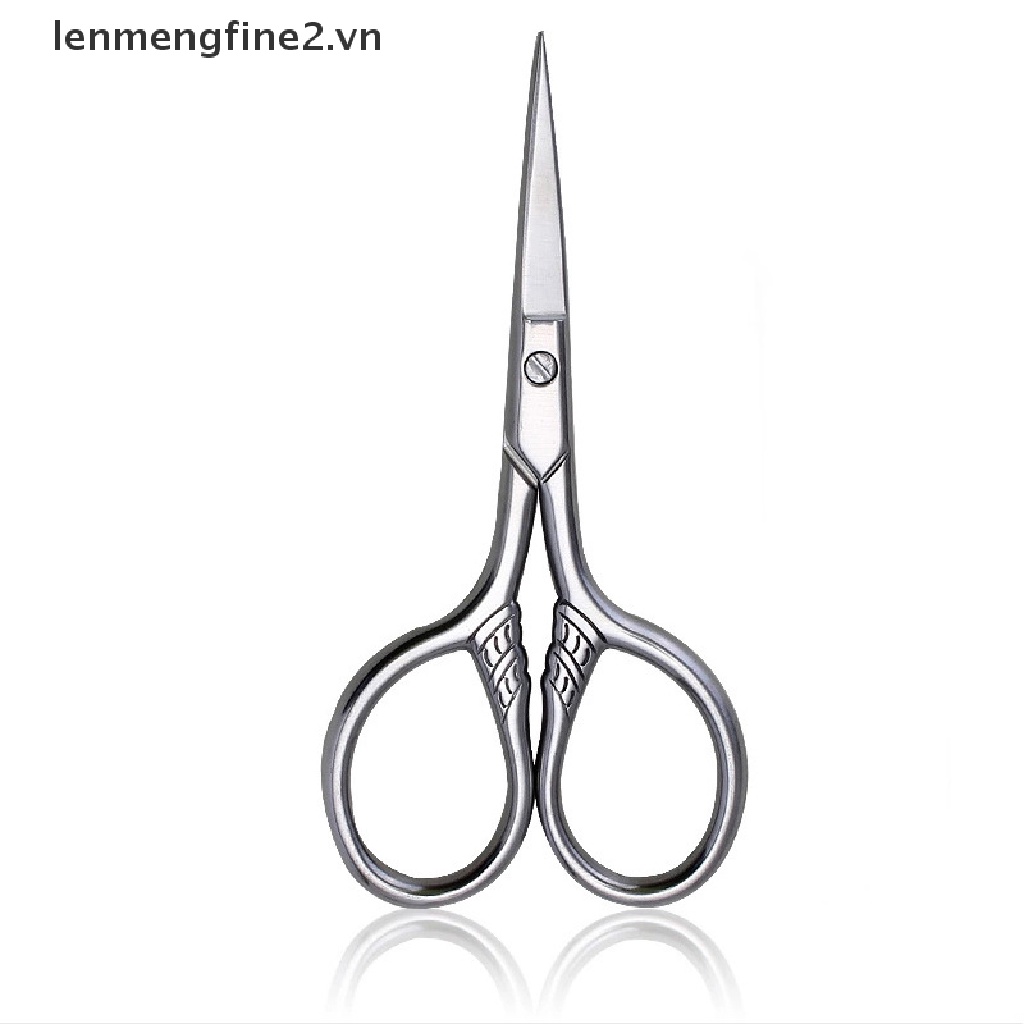 1 Kéo Cắt Tỉa Lông Mày / Lông Mi / Lông Mày Bằng Thép Không Gỉ 2.vn