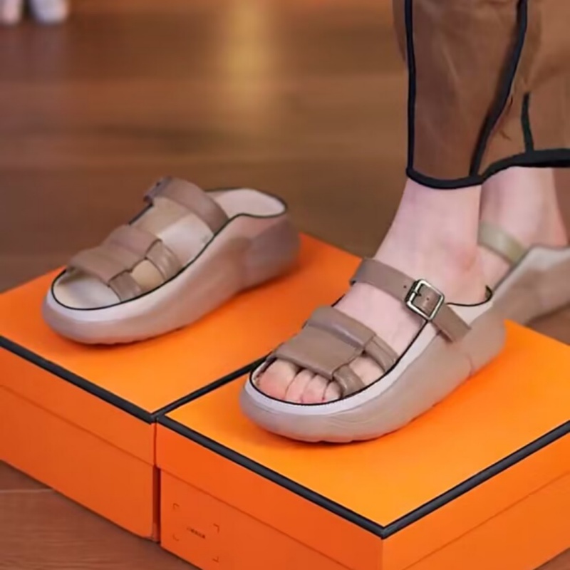 Dép Sandal Đế Dày Chống Trượt Thời Trang Mùa Hè Dành Cho Nữ