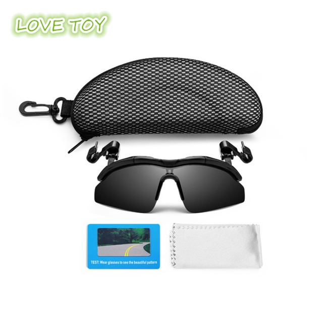 1 Cặp Kính Chống Nắng Phân Cực Có Kẹp Bảo Vệ Khỏi Tia Uv