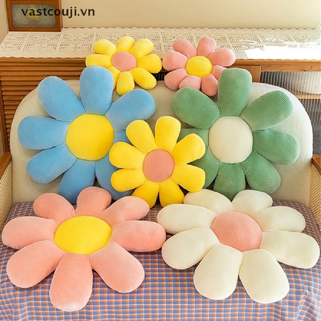 Gối Đệm Ngồi Thư Giãn Hình Hoa Cúc Hoạt Hình Dễ Thương