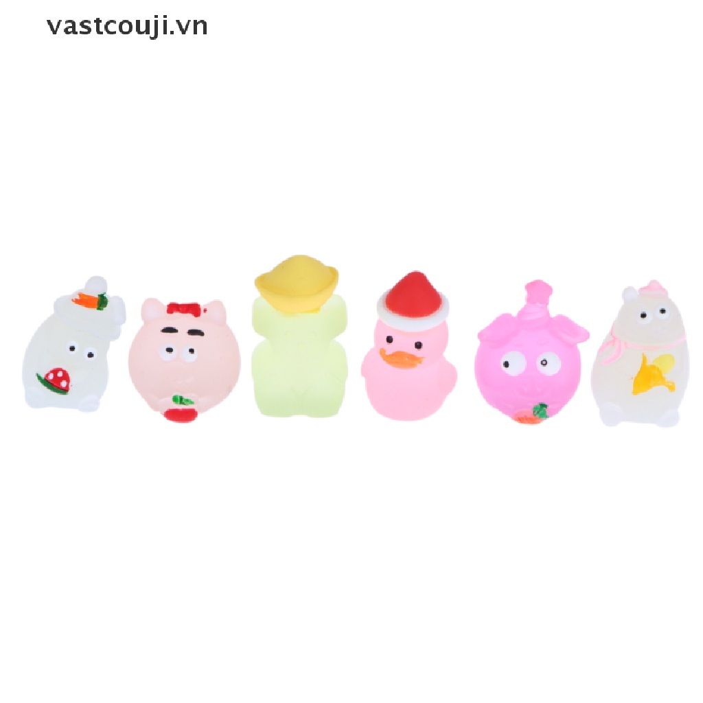 Set 10 Phụ Kiện Làm Trang Sức Hình Động Vật Phát Quang DIY