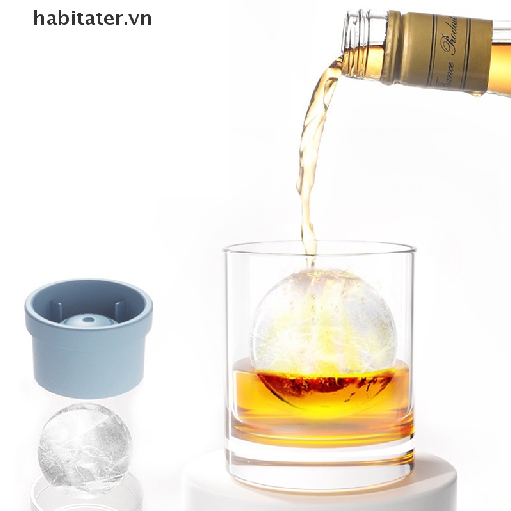 1 Khuôn Làm Đá Hình Cầu Bằng Silicone