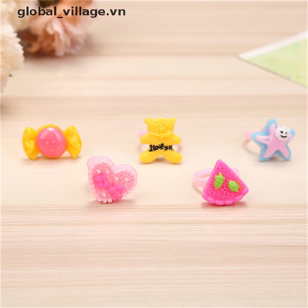 Set 10 Nhẫn Nhựa Hoạt Hình Dễ Thương Cho Bé
Set 10 Nhẫn Nhựa Hoạt Hình Dễ Thương Cho Bé
Set 10 / 10 Món Đồ Chơi Chất Lượng Cao