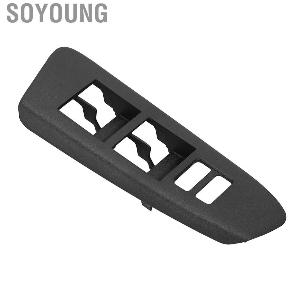 Soyoung Front Left Window Master Switch Bezel  Trim Cover Panel 74232 04050 Comfortable Touching Scratch Resistant Heat for Car