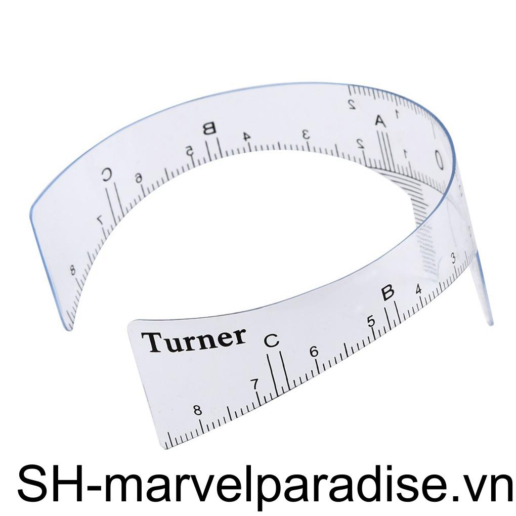 Thước Đo Lông Mày Trang Điểm Đàn Hồi Cho Nam Nữ