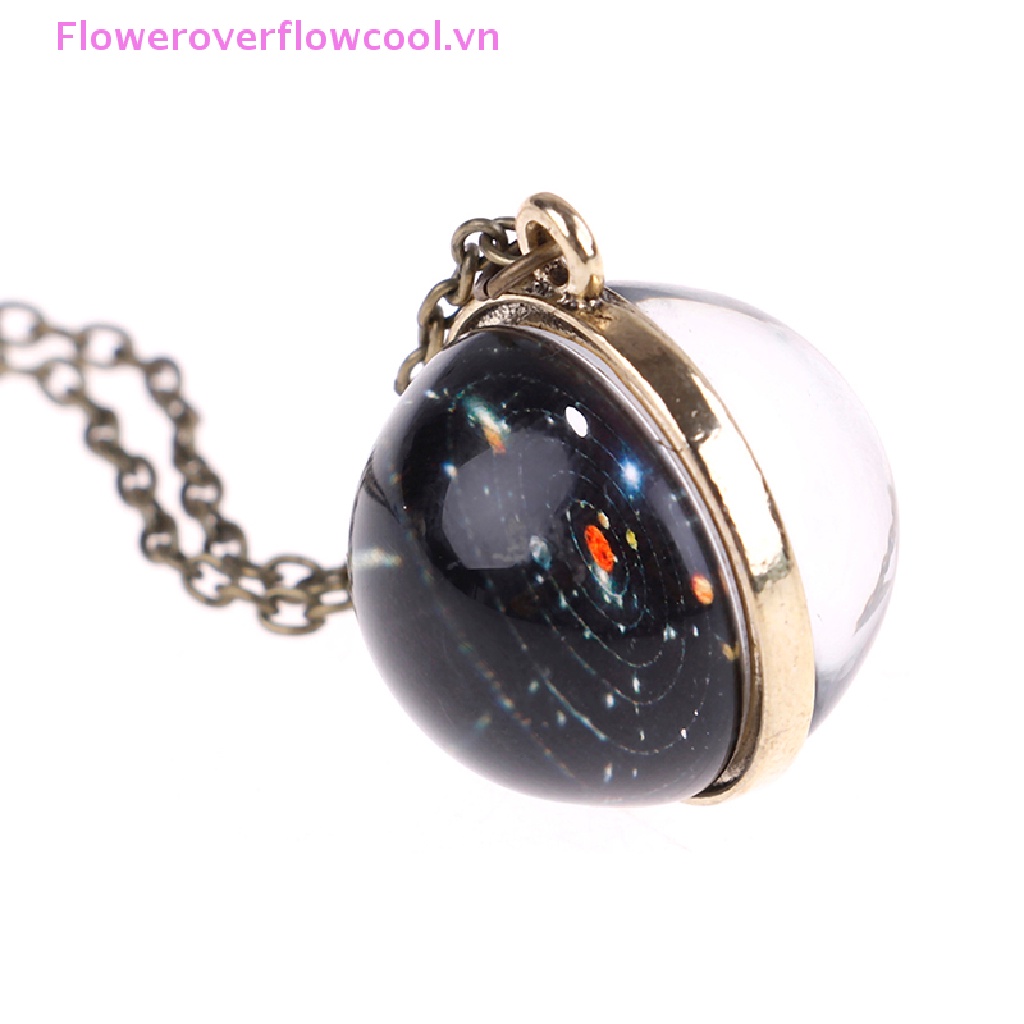 Vòng cổ Hai Mặt Hình Hệ Mặt Trời Galaxy