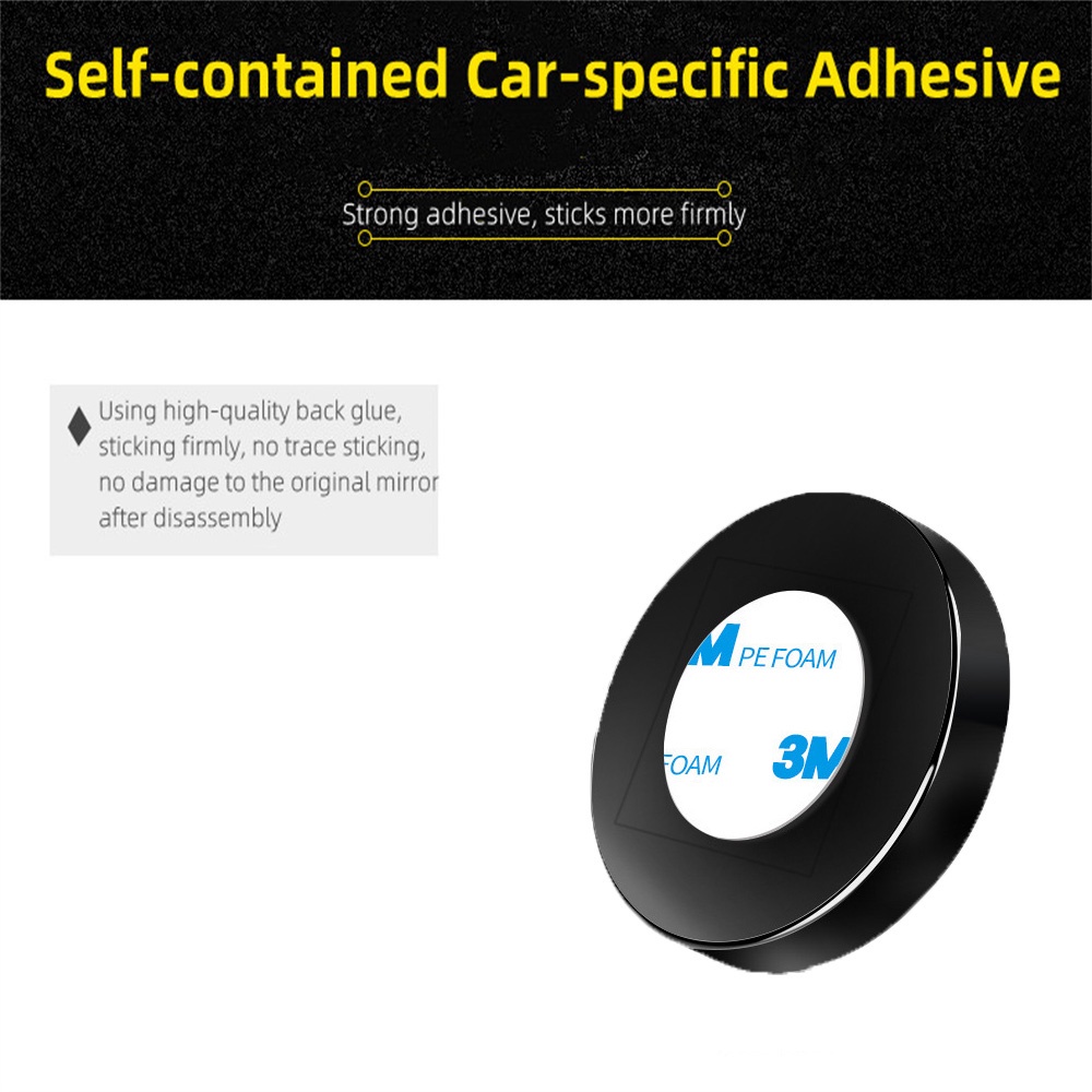 Set 2 Gương Chiếu Hậu Hình Tròn Góc Rộng Nhìn Điểm Mù Cho Xe Hơi