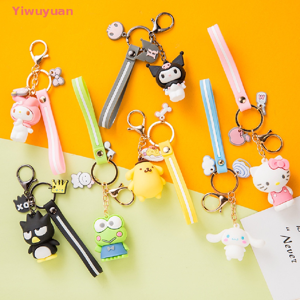 < Yiwuyuan > Móc Khóa Hoạt Hình Melody Tai To Dễ Thương Trang Trí Túi Xách Mới