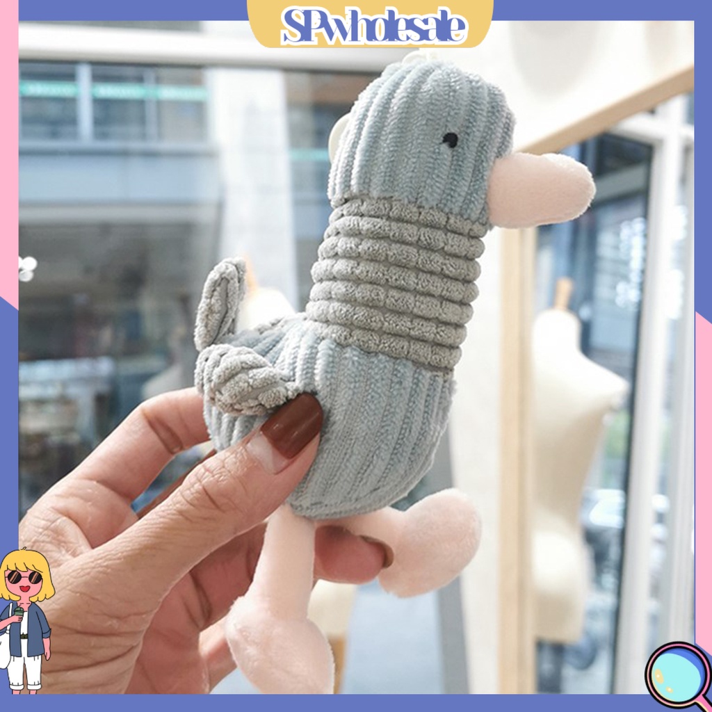 <SPwholesale> Móc Khóa Hình Búp Bê Hoạt Hình Nhồi Bông Đáng Yêu