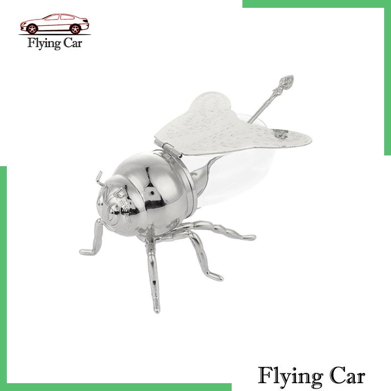 Set 2 Hộp Đựng Gia Vị Hình Ong Trang Trí Nhà Cửa