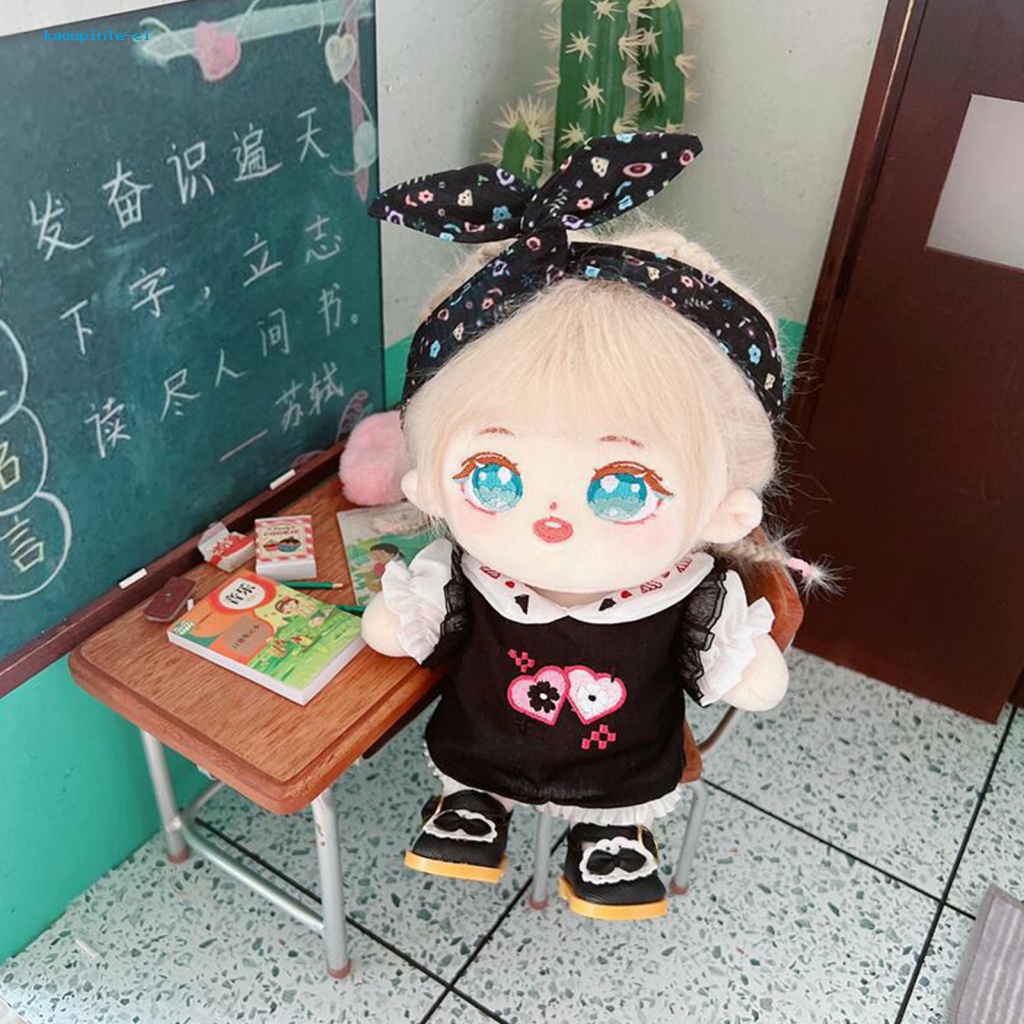 Set 2 Bộ Quần Áo Cotton 20cm Cho Búp Bê Barbie