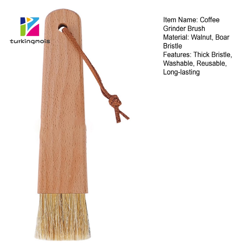 Chổi Vệ Sinh Máy Xay Cà Phê Tay Cầm Thoải Mái Đa Năng