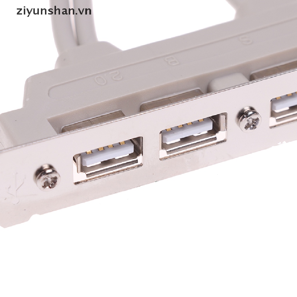 Dây Cáp Mở Rộng 4 Cổng USB 2.0 Sang 9 Pin Cho Bảng Điều Khiển PC vn