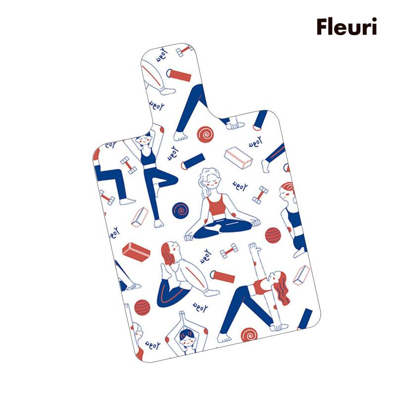 Thảm Tập Yoga Dày 5mm Có Thể Gấp Gọn Tiện Dụng