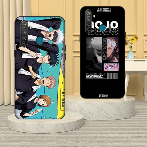 Ốp Điện Thoại TPU Mềm Chống Rơi Họa Tiết Anime Cho Realme 5 5i 5s 6i CE16 Jujutsu Kaisen Gojo Satoru